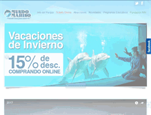 Tablet Screenshot of mundomarino.com.ar