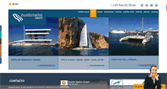 Desktop Screenshot of mundomarino.es